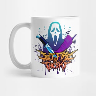 WHATS YOUR FAV SCARY MOVIE? Mug